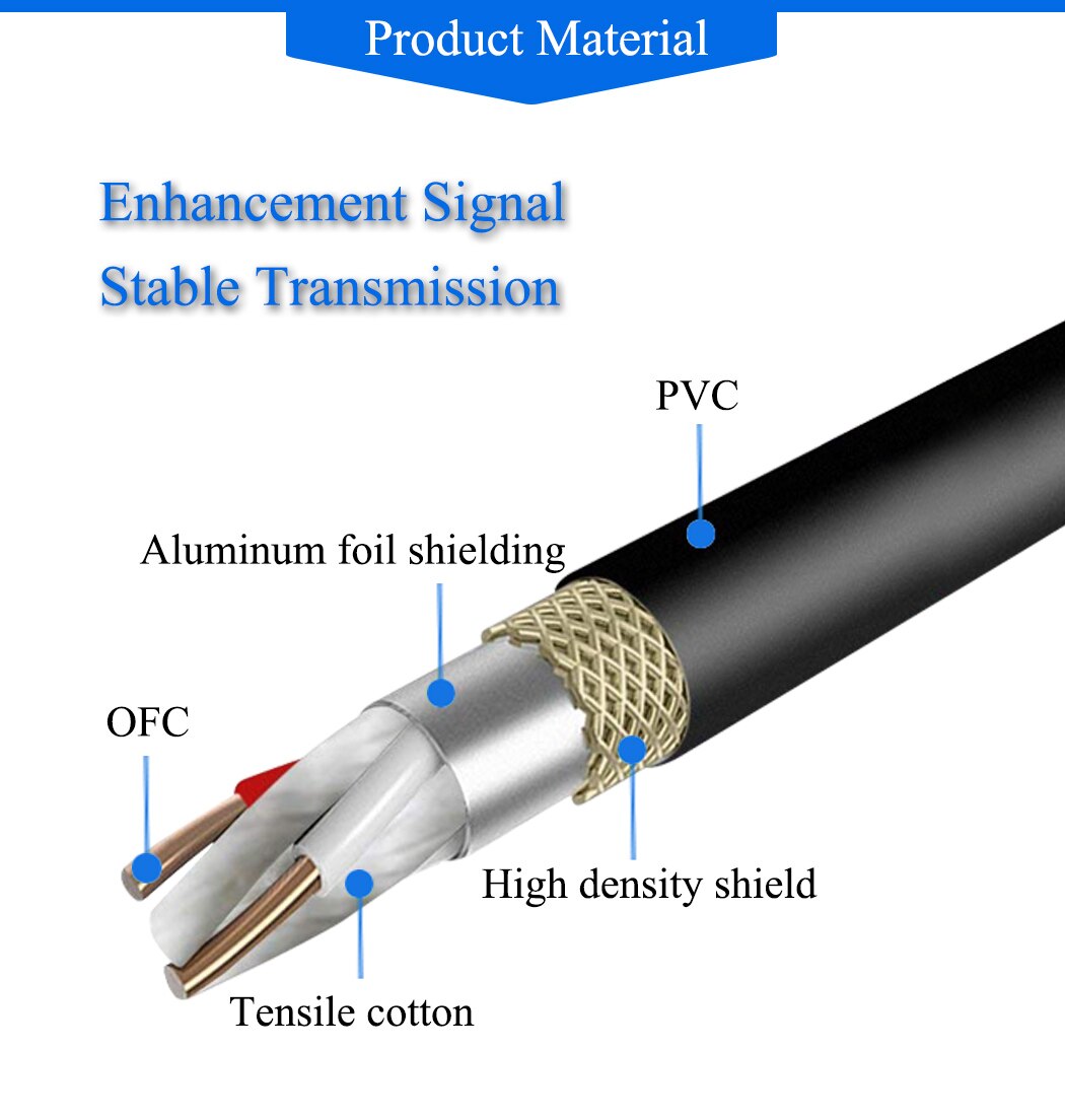 XLR Female to Jack 6.35 / 6.5 mm ( 1/4" ) Male Plug Audio Lead Microphone Cable