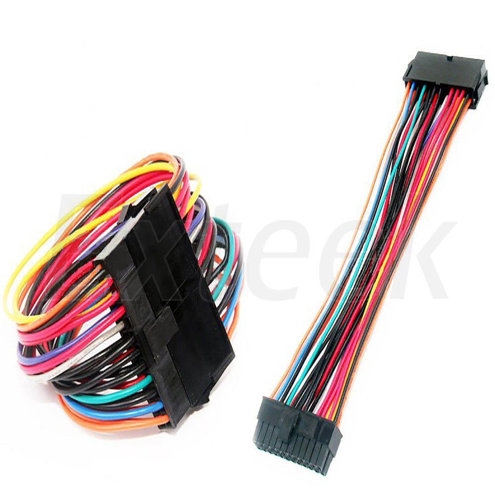 24 Pin (20+4) Motherboard Extension male to female Cable