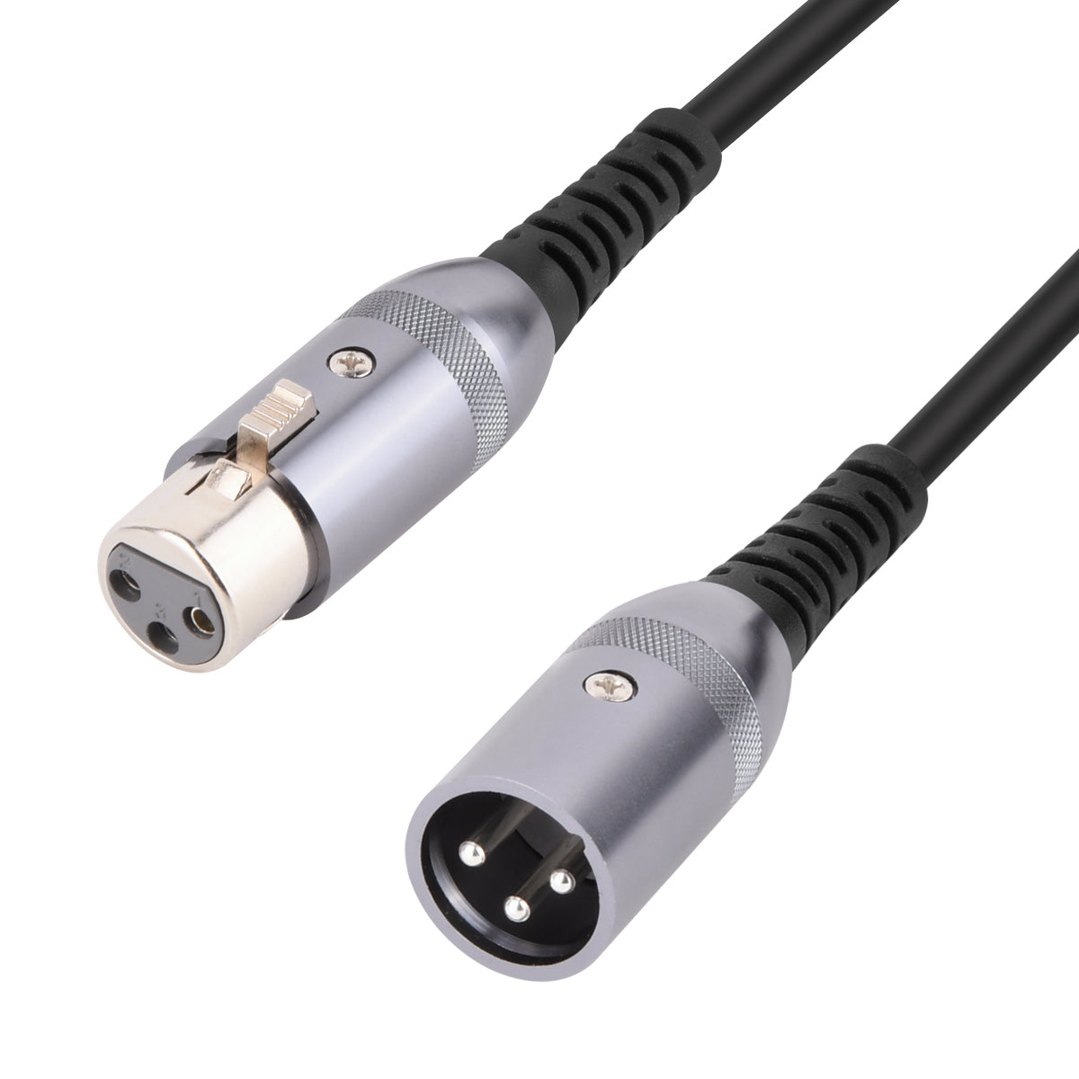 XLR 3Pin Female to 6.35mm Female Stereo Jack Audio Cable Adapter