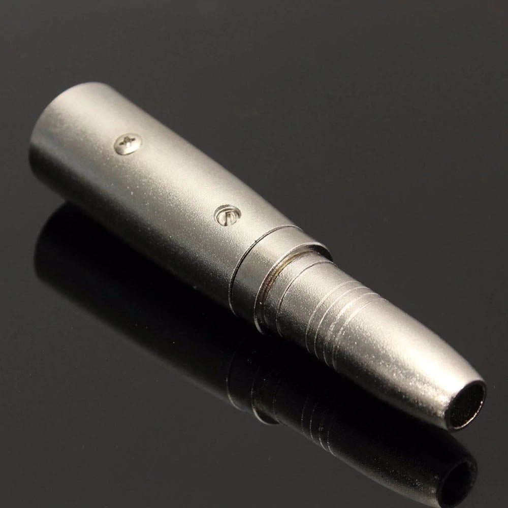 XLR MALE to STEREO TRS 6.35mm 1/4" FEMALE - Audio Adapter