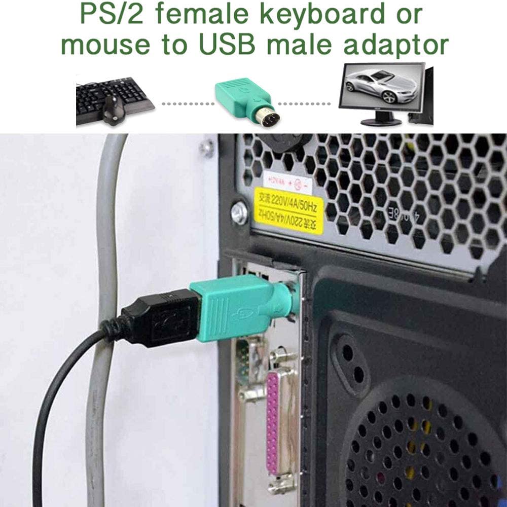 USB to PS2 Adapter  Converter for Mouse and Keyboard