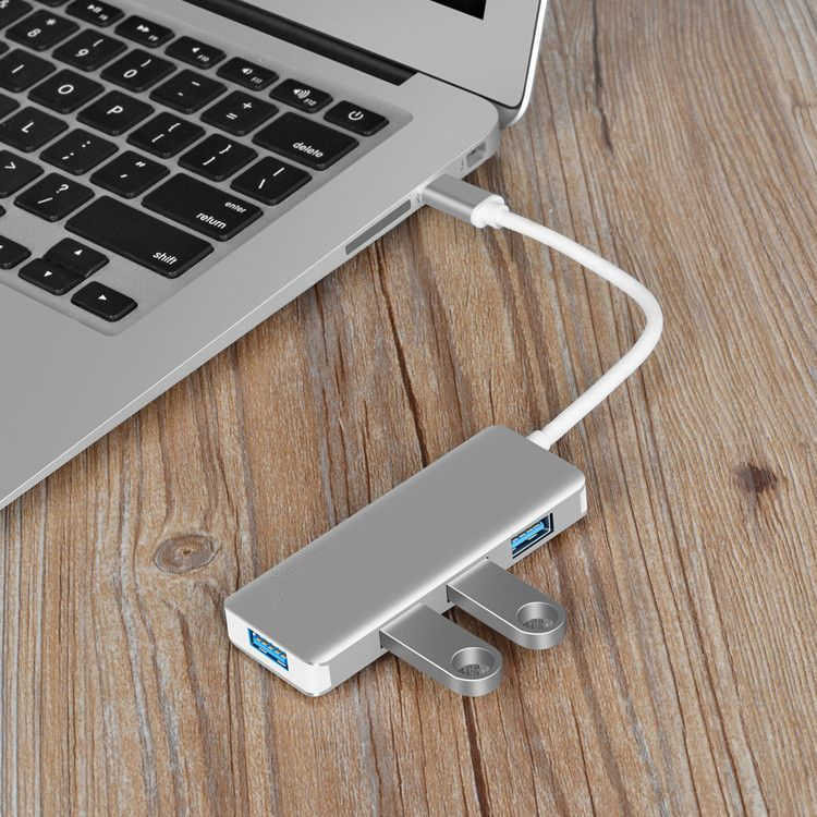 USB 3.1 USB C Type C HUB to 4x USB 3.0 Port Thunderbolt 3 Aluminium Alloy