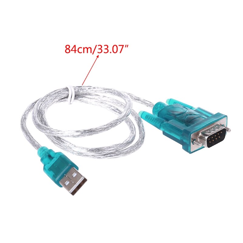 USB to 9-pin DB9 RS232 Serial Cable Adapter Converter