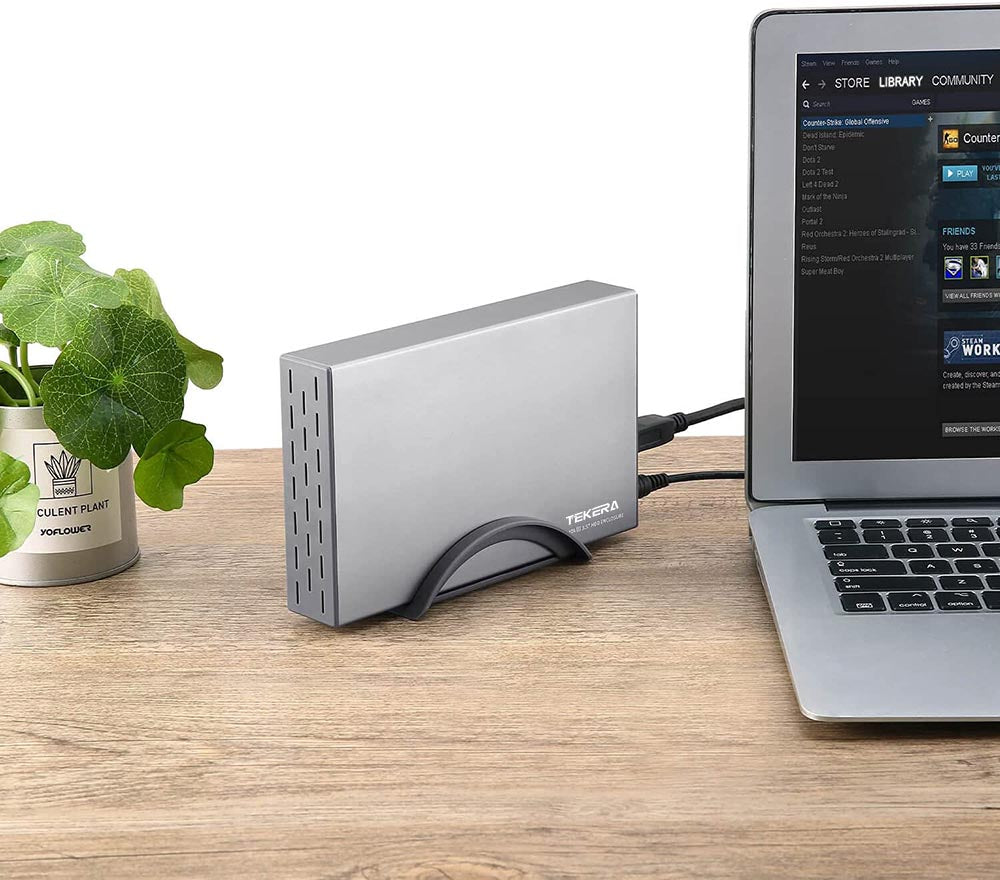 USB 3.0 External 3.5" Inch SATAIII HDD SSD hard drive Enclosure Case