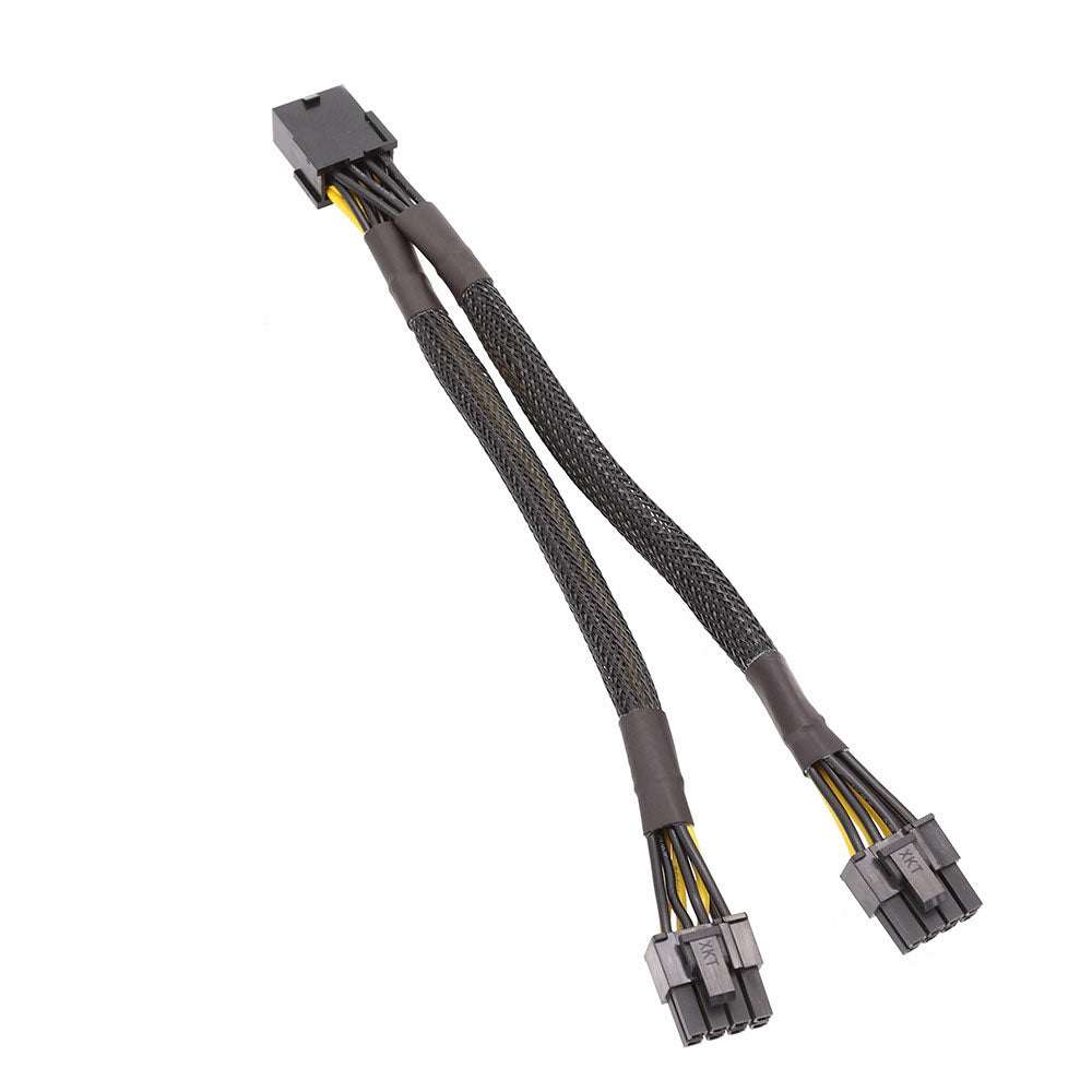 PCI-E 8-Pin to Dual 8-Pin 2x (6+2 Pin) Graphics Video Card Power Splitter Cable