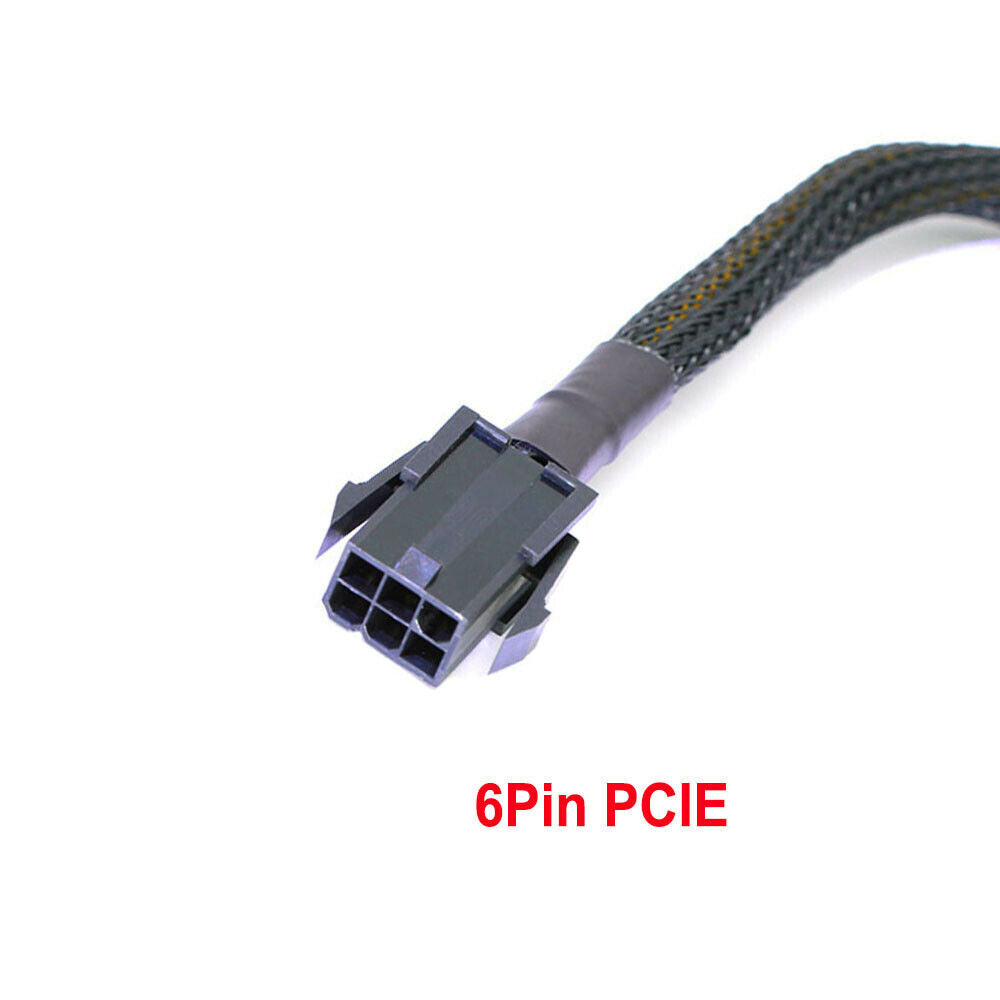 PCIe 6Pin to CPU 8Pin Power supply Cable