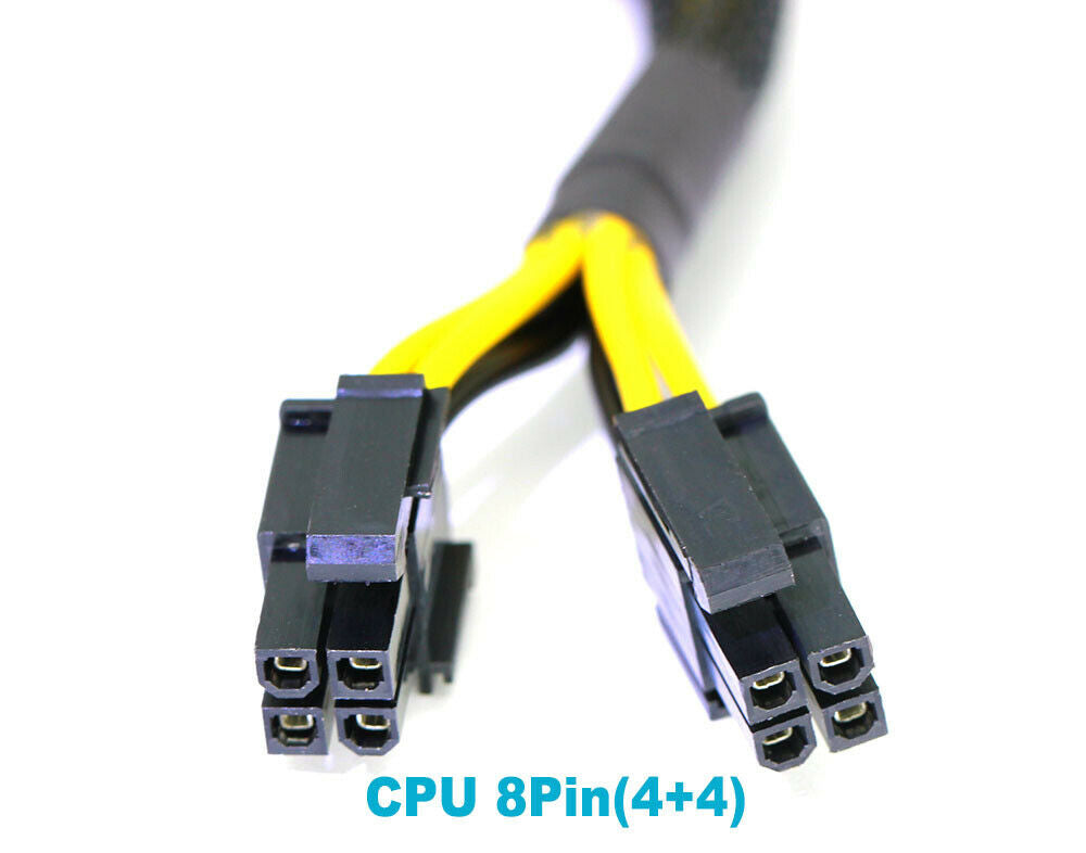 PCIe 6Pin to CPU 8Pin Power supply Cable