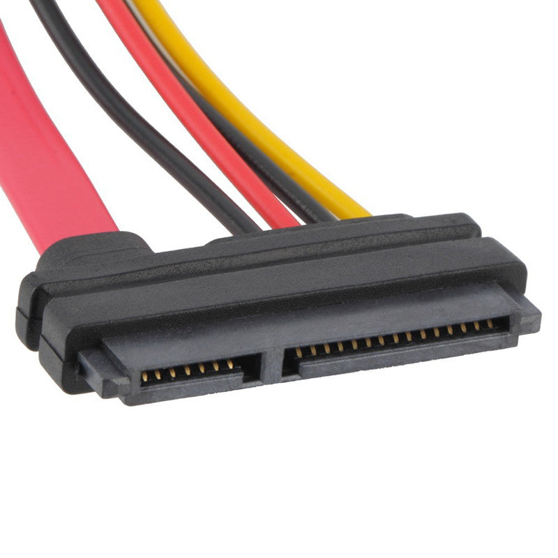 SATA 22Pin 7P+15P SATA Extension Cable Female to Female