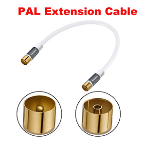 TV Antenna Extension Cable PAL Male to Female Aerial Flylead Cord Lead