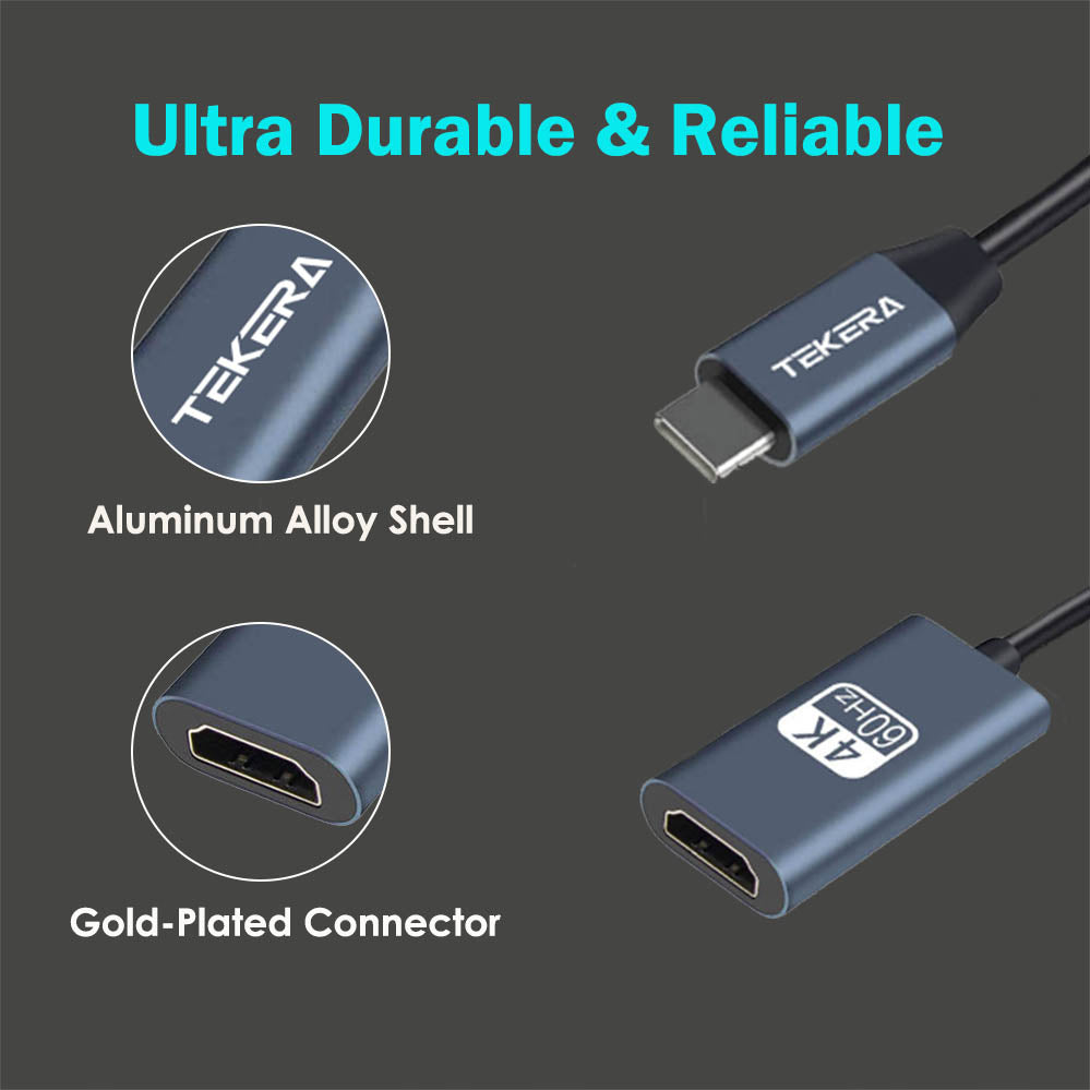 Type C USB-C to HDMI 2.0 4K@60hz Adapter USB C 3.1 Cable