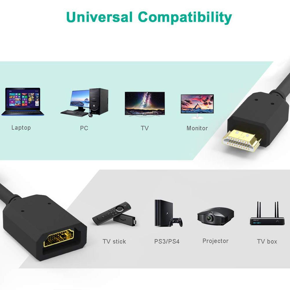 HDMI 2.0 Extension Cable (Type-A Male to Female) 4K@60Hz