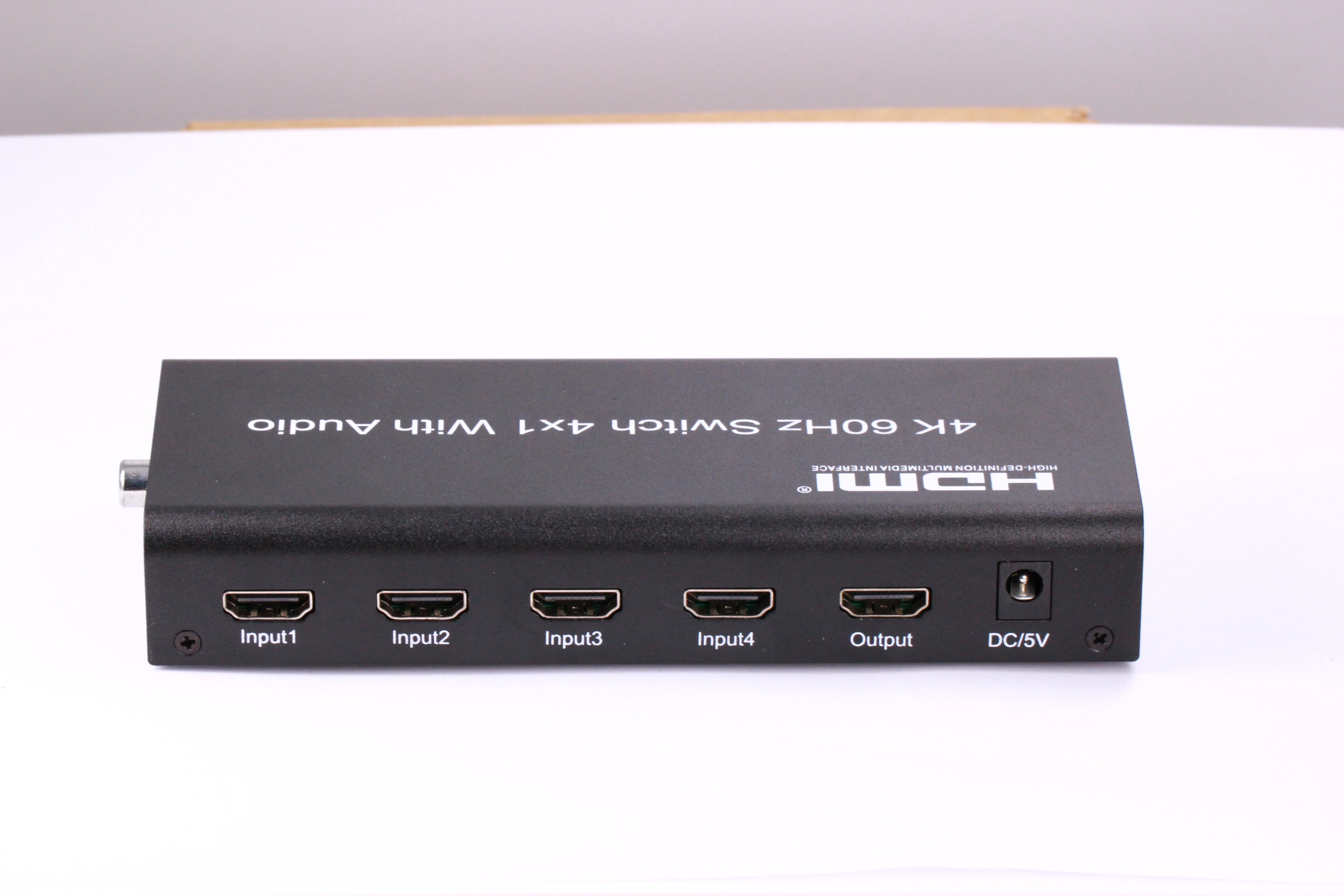 HDMI 2.0 Switch 4 to1 AL support 3D 4K@60Hz with remote control 4 in 1 out splitter AU