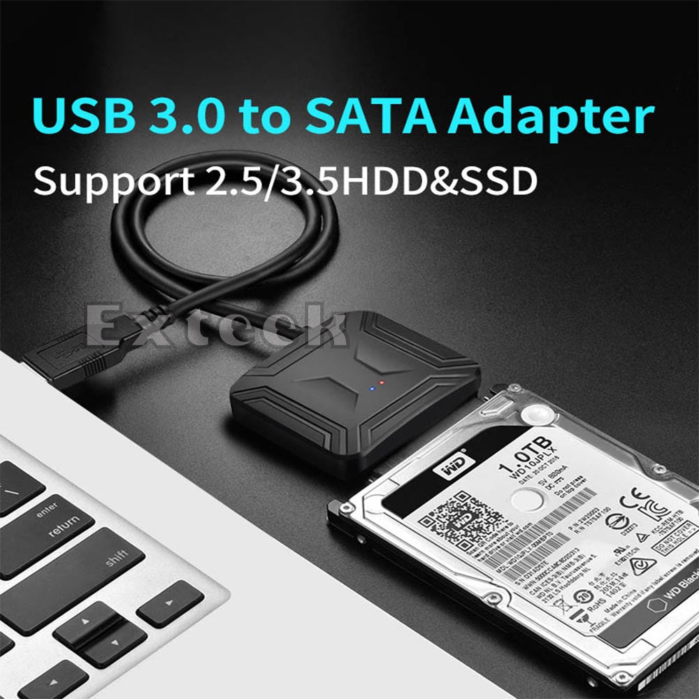 45cm USB 3.0 to SATA Cable for 2.5"/3.5” Hard Drives Disk Hard Drive HDD SSD