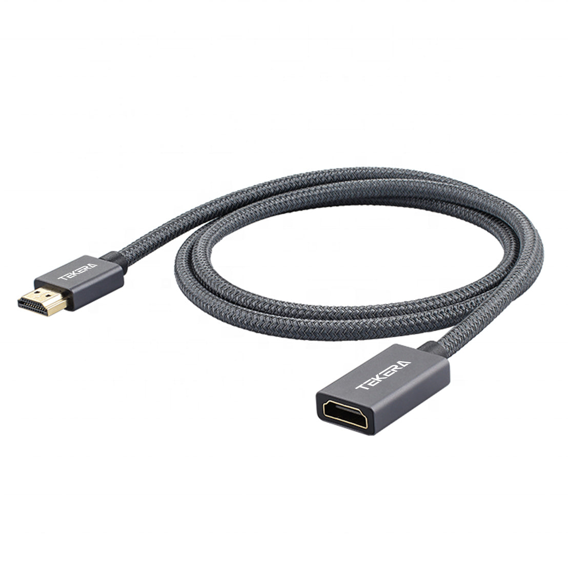 4K@60Hz HDMI Extension Cable Male to Female Cable UltraThin 18Gbps High Speed Data Transfer with Ethernet