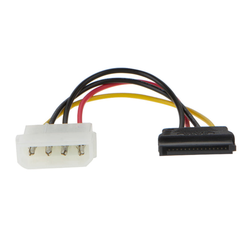 4 Pin IDE Molex to SATA Power Cable for HDD DVD CD ROM Drive