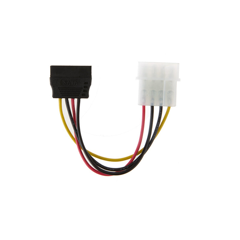 4 Pin IDE Molex to SATA Power Cable for HDD DVD CD ROM Drive