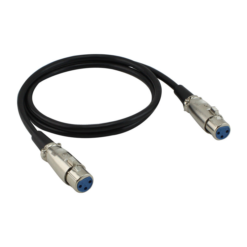 2m XLR Female to Female Cable Microphone Mic Audio 3 Pin Lead