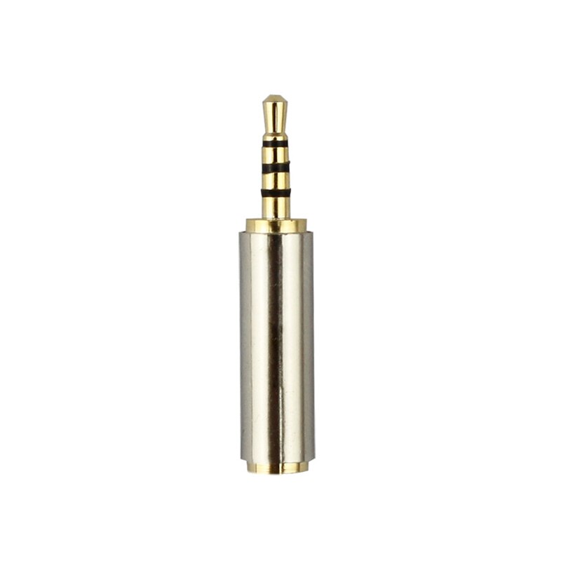 3.5mm Female to 2.5mm Male Stereo Audio Headphone Jack Plug Adapter