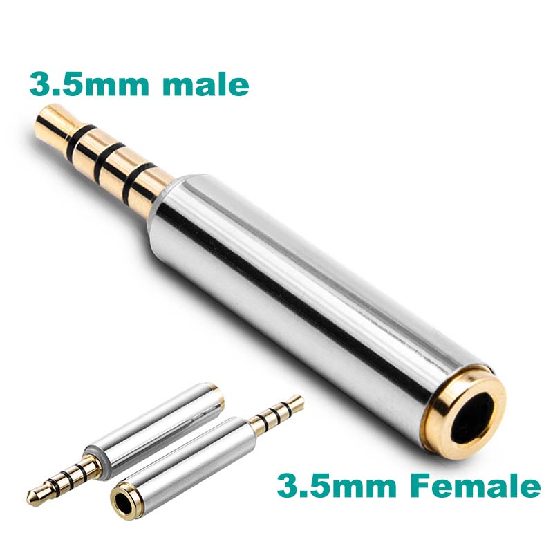 3.5mm Male to 3.5mm Female conversion Audio Adapter