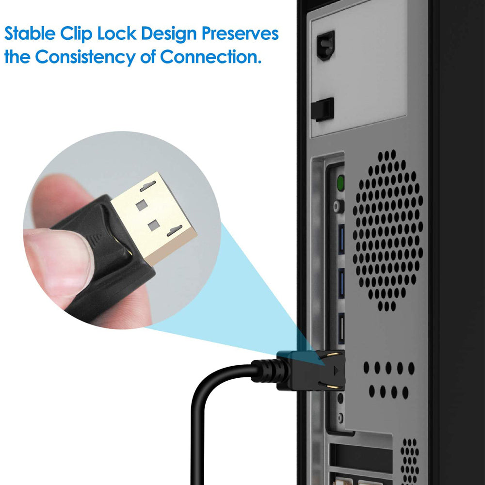 1.8m DisplayPort (Male) to HDMI (Male) Cable