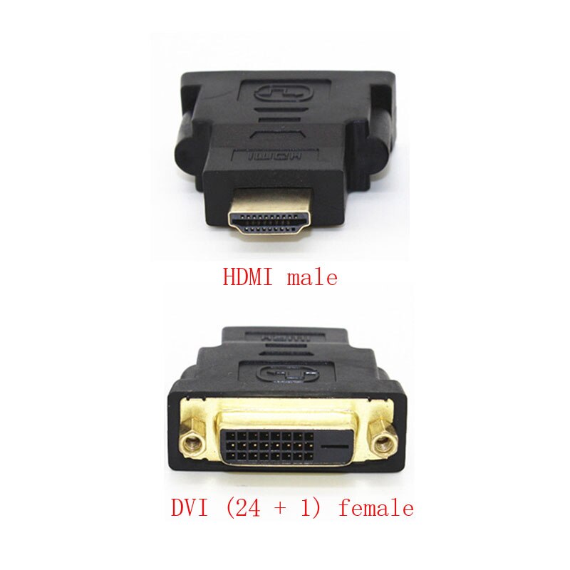 24+1 DVI Female To HDMI Male Plug Converter Adapter for HDTV