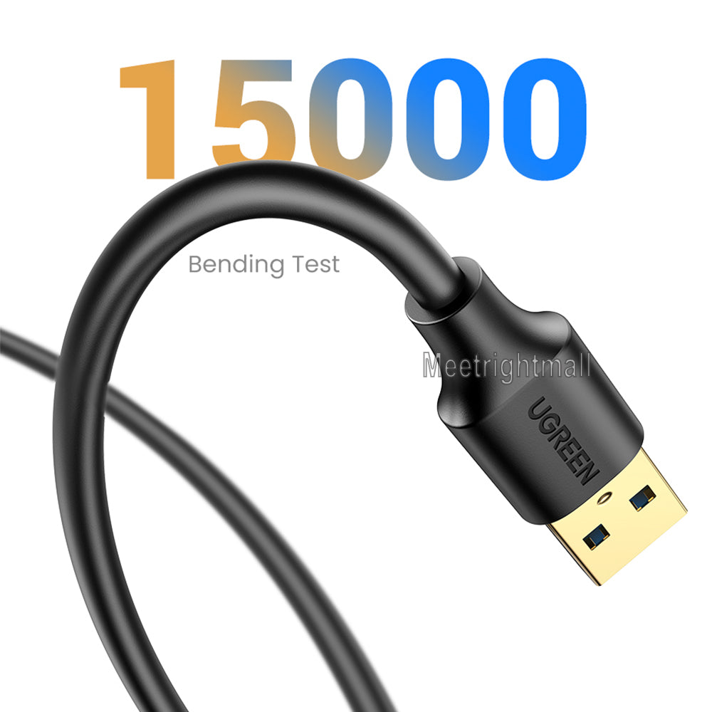 UGREEN USB 3.0 Extension Cable USB 3.0 Type A Male to Female Extender Cord 5Gbps