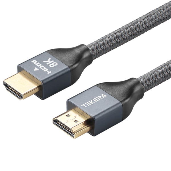 HDMI to HDMI Male to Male UltraThin 8K@60Hz 48Gbps HighSpeed Cable with Ethernet, HDMI Cord Support HDR,HDCP 2.2&2.3, Dynamic HDR,eARC