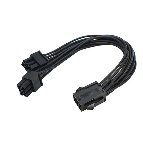 PCI-E 6-pin to 2x 6-pin Dual Power Splitter Cable Extension cord