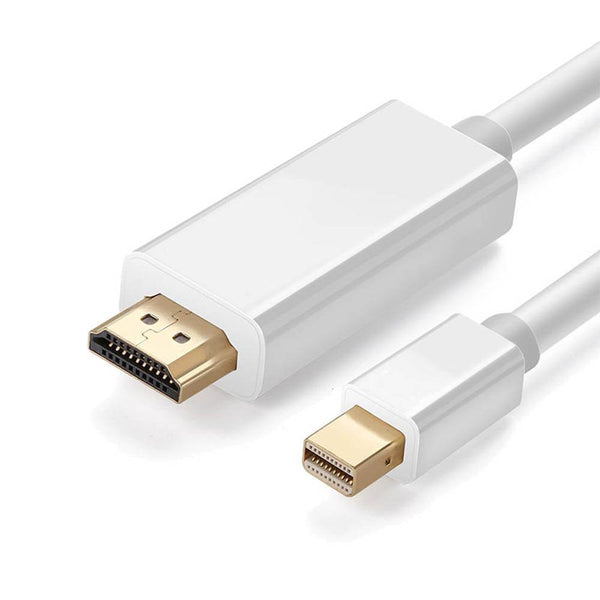 1.8m Mini-DisplayPort to HDMI Cable (Male to Male) - Thunderbolt Socket Compatible