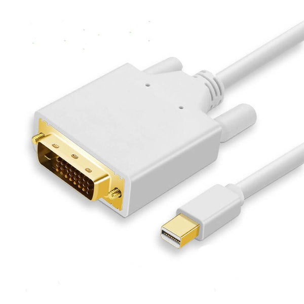 1.8m Mini-DisplayPort to DVI Cable (Male to Male) - Thunderbolt Socket Compatible