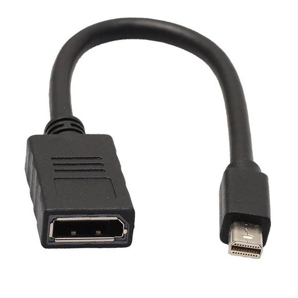 Mini-DisplayPort to DisplayPort adapter (Male to Female) - Thunderbolt Socket Compatible