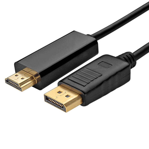 1.8m DisplayPort (Male) to HDMI (Male) Cable