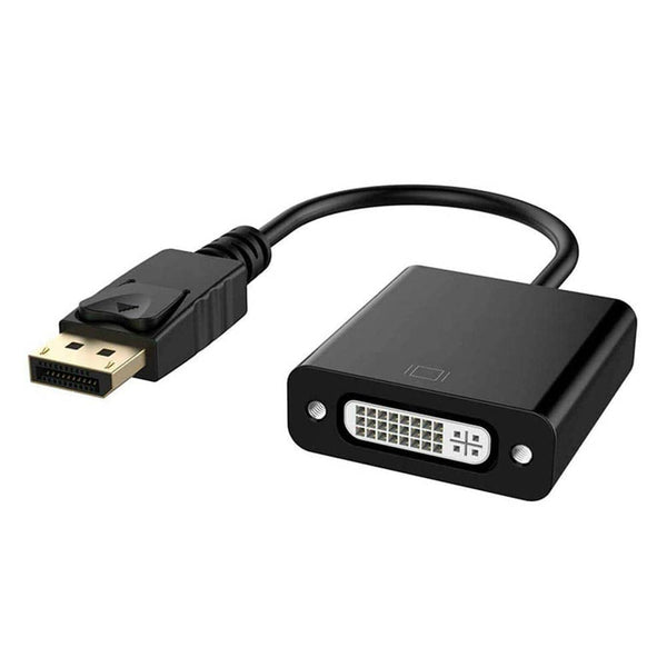 15cm DisplayPort to DVI Cable Adapter (Male to Female)