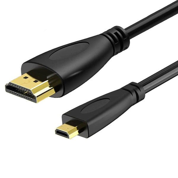 Micro HDMI Type D to HDMI Male Cable 1.4V 1080P  (HDMI Type-A to Type-D)