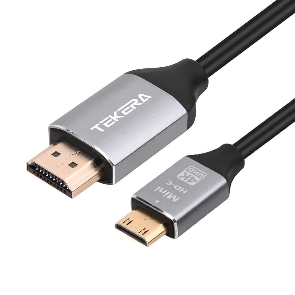 Mini HDMI to HDMI Cable 4K 60Hz  (HDMI 2.0 Type-A to Type-C)