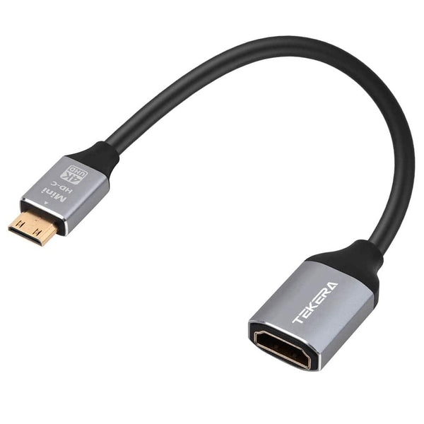 Mini HDMI Adapter Mini HDMI Male to HDMI Female 4K@60Hz Cable