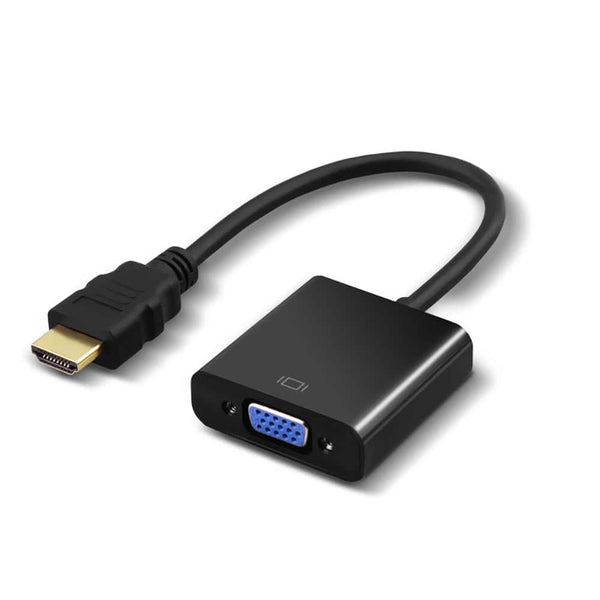 HDMI Male to VGA Female Video Adapter Cable Converter 1080P