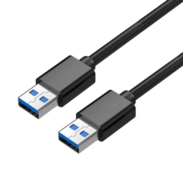 USB 3.0 Super Speed Data Connection Cable Type A Male to A Male M-M Cord