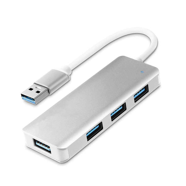 Premium 4-Port USB 3.0 Hub Aluminium