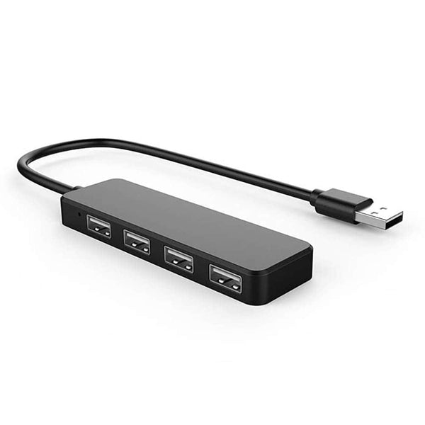 4 Port USB 2.0 HUB Compact & Slim USB HUB Splitter