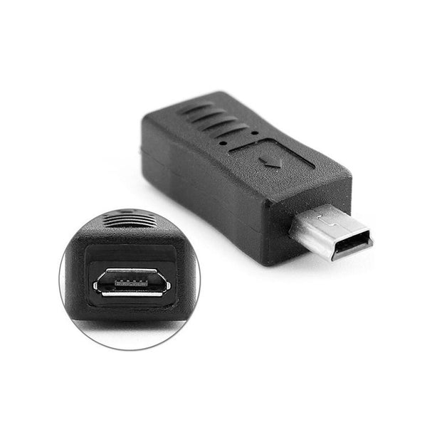 Micro USB to Mini USB 2.0 Adapter Female to male