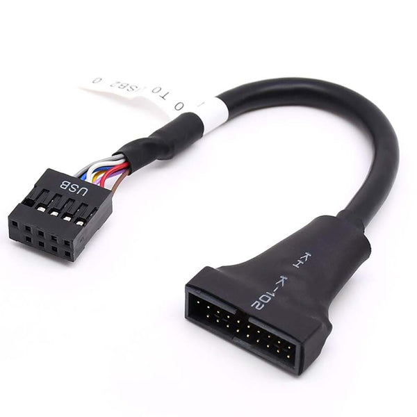 USB 3.0 20-Pin Male Header to USB 2.0 9-pin female Adapter