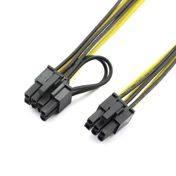 6pin to 8Pin (6+2) PCI Express Power Converter Cable for GPU Video Card