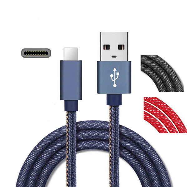 USB Type C Cable, USB C to USB A Charger Fast Charge Cord 25cm