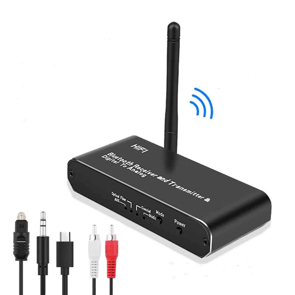 Bluetooth 5.0 Transmitter Receiver Wireless Audio HiFi Music  Long Range