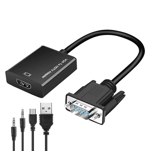 VGA Male to HDMI Female Converter Adapter cable 1080P