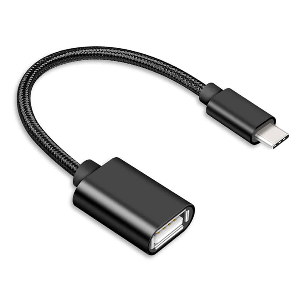 USB Type-C OTG Adapter Cable USB-C Male to Type-A Female Converter