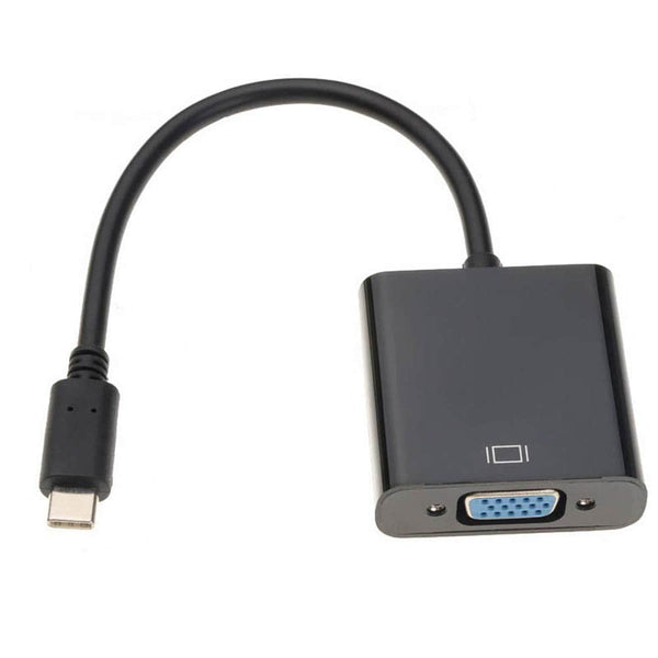 Type C USB 3.1 USB C Male to VGA Female Converter Cable