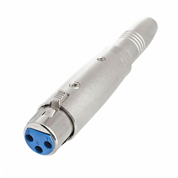 XLR FEMALE to STEREO TRS 6.35mm 1/4" FEMALE - Audio Adapter