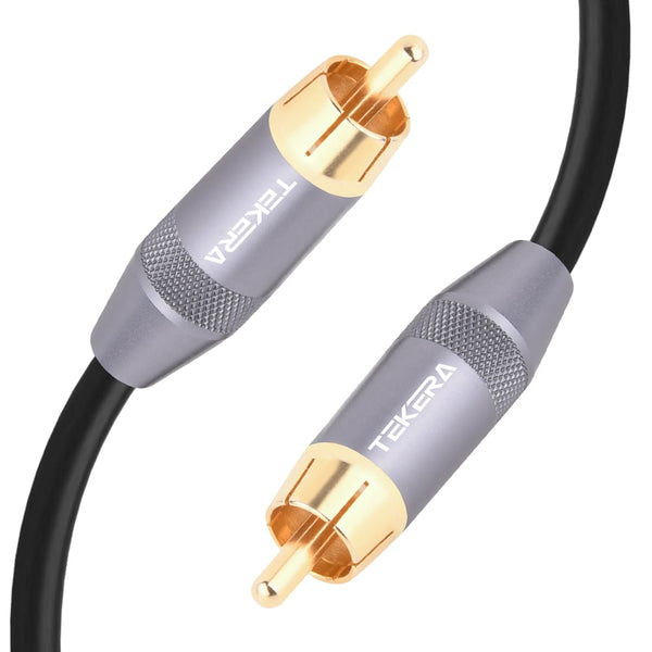Subwoofer Digital Coaxial Dual Shielded with Gold Plated Male to Male RCA Cable